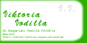 viktoria vodilla business card
